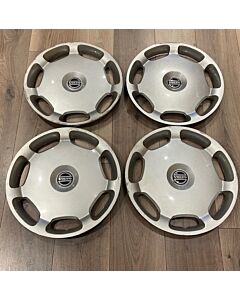 Wieldop Volvo, Set, 15 Inch, Wielkap, Wheel Cover, Hub Cap, Volvo S60, S70, S80, XC70, V70, V70XC, 30714560, Gebruikt, Used