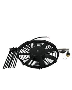 Koelfan ventilator / electrische fan / 32cm diameter / compleet met temperatuur sensor en montageset 