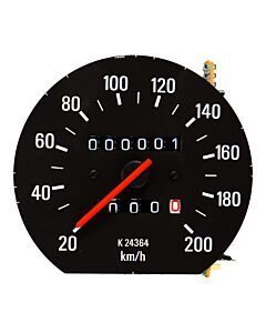 kilometerteller klok 240+ K24364 (electronisch)1990+ 
