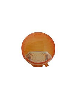 Glas knipperlicht P1800 oranje wit richtingaanwijzerglas amber wit
