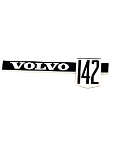 Embleem  Volvo type  140 2-deurs :  motor type