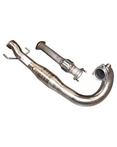 Saab 9-5 I 2 0-2 3T / Aero Frontpipe incl. racecat. and midpipe with flex	3-2½inch