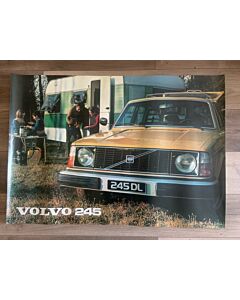Poster Volvo 245 DL, Reproductie Origineel, B1 Formaat 70 x 100 cm