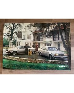Poster Volvo 264, Reproductie Origineel, B1 Formaat 70 x 100 cm