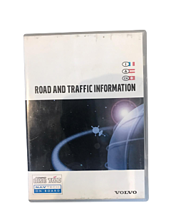 Road & Traffic information - Navigation CD original Volvo T1000-6558 306691 18 0314 2003 for: All S80, S60 All S70/V70/C70 with RTI starting from production week 36/1999 and all S40/V40 with Hu-1205 system.