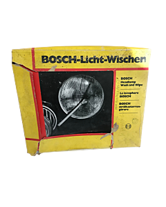 Koplampwisser set, Headlamp Wash and Wipe, Wiper, Bosch, Volvo 140, NOS