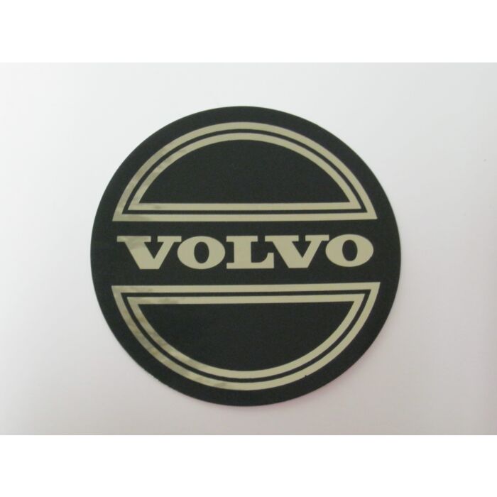 Volvo Sticker inchVolvoinch hub cap black on chrome 60mm Volvo part no  1129026S