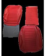 Bekleding set Amazon stoelhoes zitting rood 1969-1970 432-597 524-600 incl 692890 rug