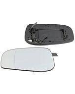 Spiegel glas links S60 2004-2009/ S80 -2006/XC70 V70 2004-2006 verwarmd (2x witte clip op spiegel) V70 S80 S60