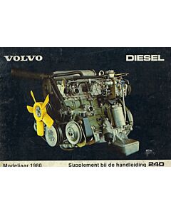 Volvo 240 handleiding Diesel 1985 Nederlands