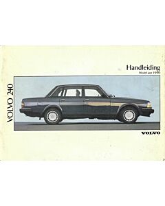 Volvo 240 1990 Dutch Manual Product