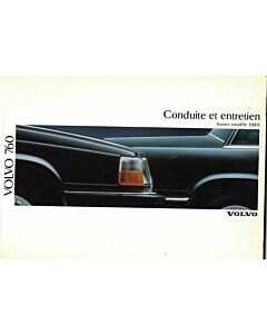 Volvo 760 1989 French Manual