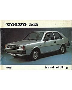 Volvo 343 Manual 1978 Dutch