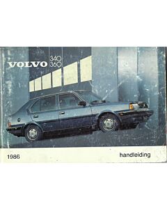Volvo 340/360 User Manual 1986 Dutch