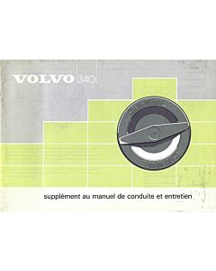 Volvo 340 Manual 1986 French