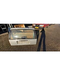 "Silver Stunner: 740 760 Estate Tailgate with Window"