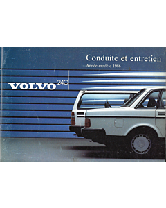 Volvo handleiding 240 1986 Frans