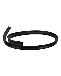 Rubber schraaprubber 142+242 Links voor 74+  zie 673020