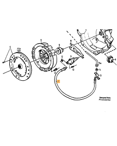 Koppelingsset Volvo 740 240 242 244 245 1220795 Turbo