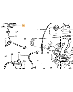Druk Sensor map sensorVolvo typeVolvo 850 : motor typeVolvo S70 V70 (-2000) : motor typeVolvo S80 (-2006) : motor typeVolvo V70 P26 : motor type