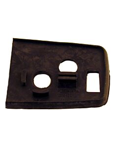 Rubber scharnier achterklep 245 links op klep niet meer leverbaar 