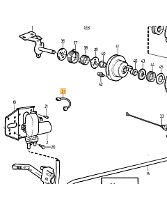 kabelboom deel 740 760 cruise control