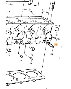 motor Steun links