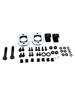 Montageset bumper zwarte kap voorzijde 240 242 244 245 Niet meer leverbaar