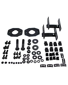 Bumper montage set zwarte plastic kap achter 240 242 244 245 (NIET MEER LEVERBAAR)