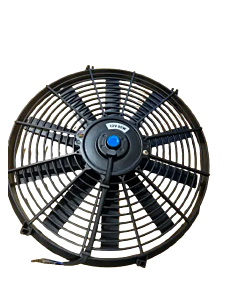 Radiateur koel ventilator fan 350 mm diameter / electrisch / 12 volt / 8cm diam
