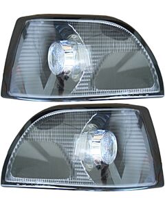 hoek / Sidemarker side lamp zwart Links en rechts passend V70 S70