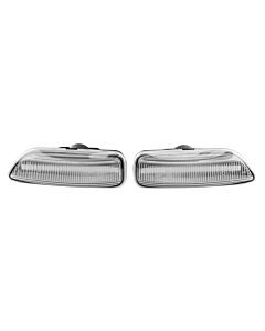 LED-zijlamp  heldere lens  dynamisch amber  1 paar S60  S80  V70  XC70 Cross Country  XC90