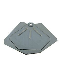 Plaatwerk 140+164 schokbreker plaat achter rechts niet meer leverbaar