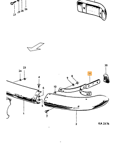 Rubber mat over prop.as Achter