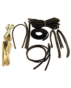 Rubber portier Duett voor per meter zie nr 662706