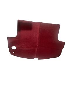 Mat koffer P1800 1961-1969 velours rood