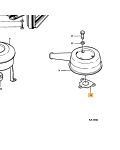 Pakking Carburateur Stromberg 175 Volvo Amazon - 140 - 164 - 240 - 740 - P210