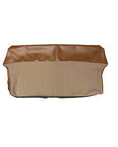 Bekleding PV544 achterbank hoes bruin rug 1960-1961 code 29-167 (690045-46)