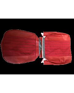 Bekleding Amazon stoelhoes rood vinyl-stof zitting+RUG SET 1963-1964 159-251 414-247 incl 691235