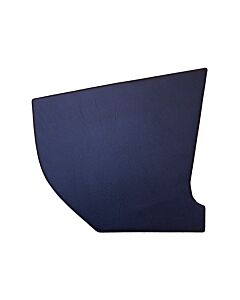 Bekleding P1800E/P1800ES zijpaneel Rechtsvoor zwart zie set nr 695725