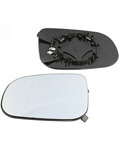 Left Side Mirror Glass for Volvo C30 C70 (2006 onwards), S40 (2004 onwards), S60 (2011-2018), S80 (2007 onwards), V40 (2013 onwards), V40 XC, V50, V60 (2011-2018), V70 (2008 onwards) newer models, left-hand drive, OEM ref 30716481 31295000.