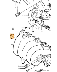SENSOR Volvo typeVolvo S70 V70 (-2000) : motor type