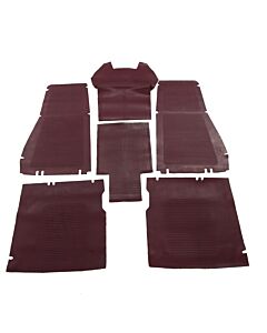 Mattenset rubber Rood PV444 1951-1955 niet meer leverbaar zie 277237-1