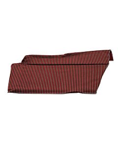 Bekleding PV444 zijpaneel rechts achter onder rood/grijs type AS-HS 1951-1955 93 107 ZIE SET 94557