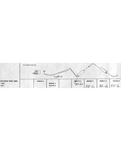 Uitlaat Duett voorpijp dubbel 1968+ chaissnr 83400+ (672198)