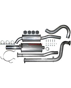 Uitlaatset 740+745 turbo RVS Ferrita niet meer leverbaar