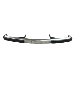 "Volvo 140 Elite Chrome Bumper with Robust Rubber Supports"