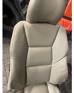 "Volvo V70 S60 Deluxe Beige Leather Front & Rear Seat Set"