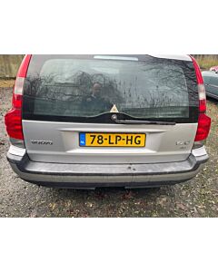 "Volvo V70 Silver Grey Tailgate with Glass - Sleek Trunk Lid Replacement"