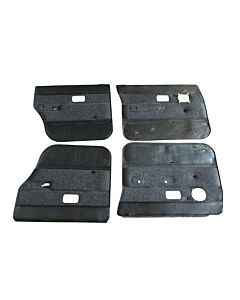 Volvo 240 Door Panel Set in Pepper and Salt Color. Part No. P-and-Zdoorpanelset240 Used Product